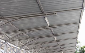 installing George Nympton metal roofing